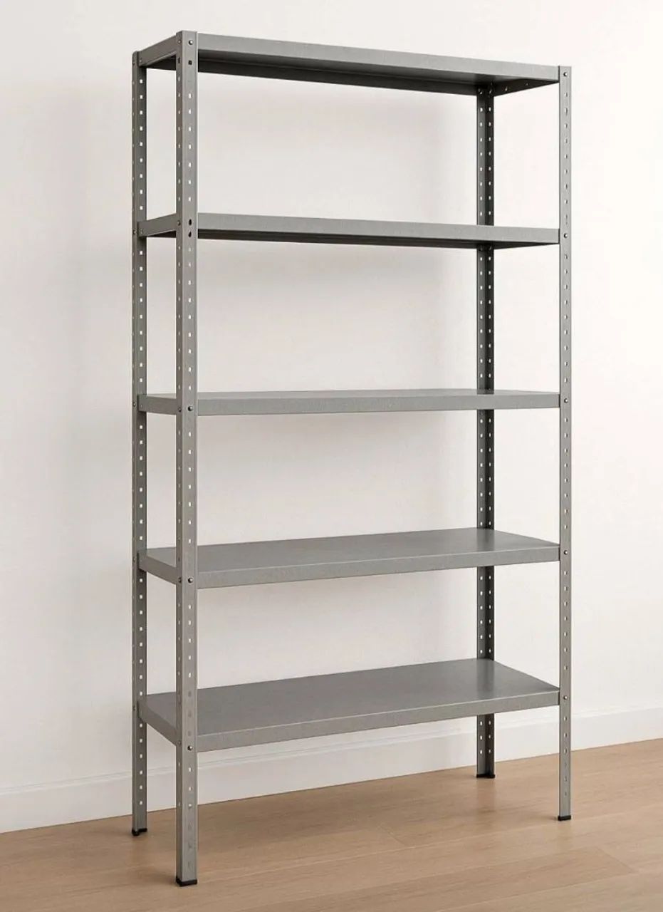 PRATELEIRAS DE AÇO 0,30X0,92X200 NOVAS C/5 BANDEJAS  - Foto 2