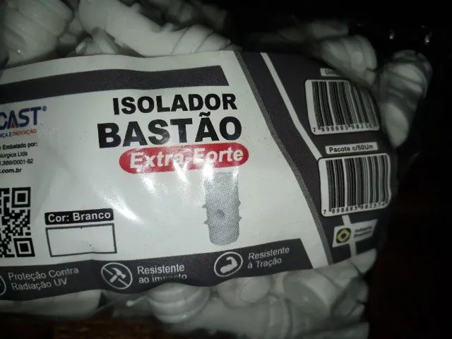 Isolador Para Cerca Elétrica Com Proteção Uv -pct. 2100 pçs - Foto 6