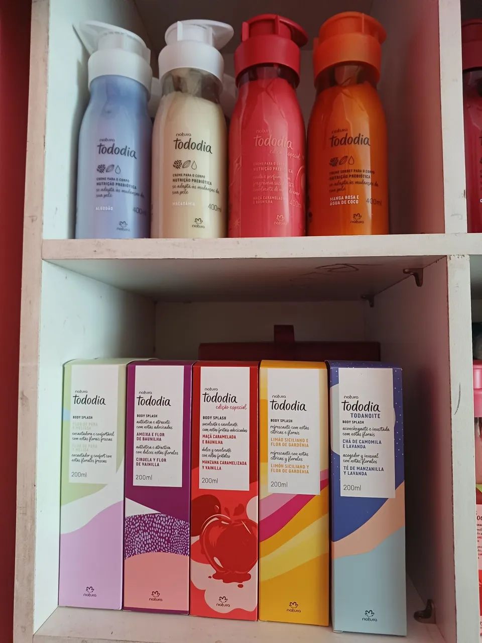 HIDRATANTES OU  BODY SPRAY NATURA 