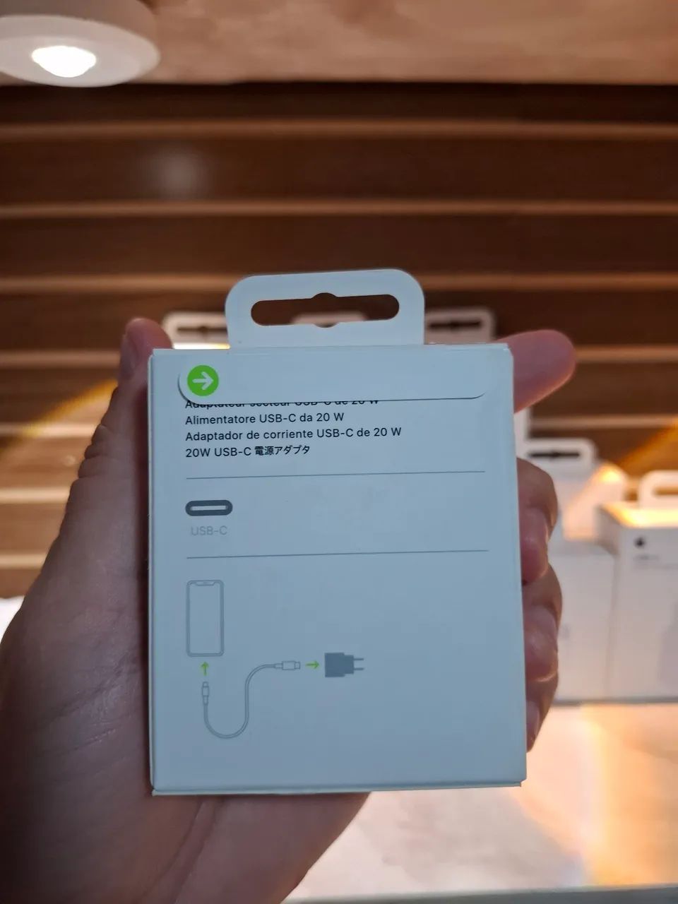 Cabo + fonte 20W, ORIGINAL APPLE, acompanha Nota Fiscal e garantia de 1 ano. - Foto 4