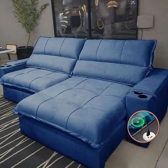 Sofá Moderno e Confortável para sua Sala - Foto 3