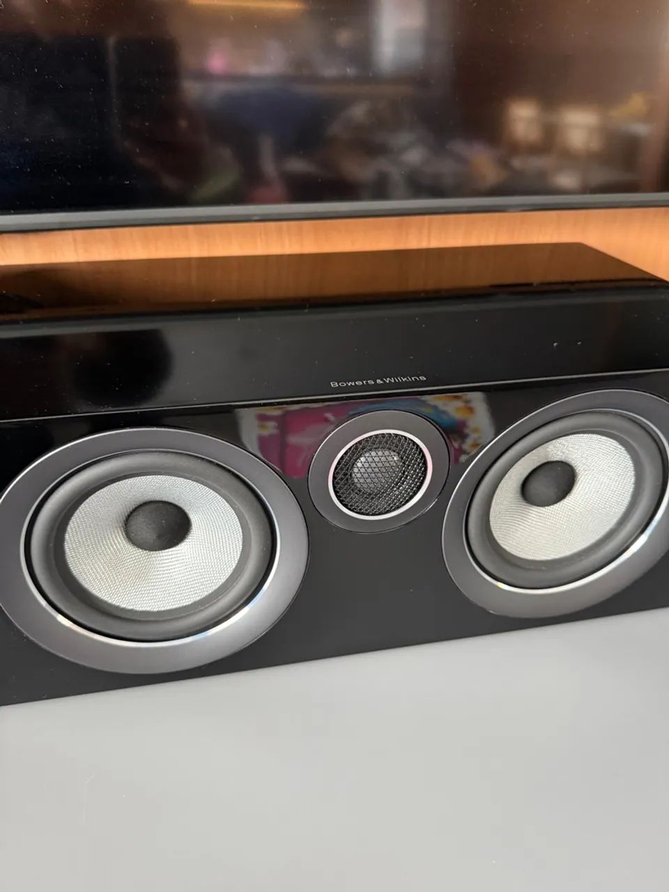 Caixa Central Bowers & Wilkins HTM72 s2 em perfeito estado  - Foto 4
