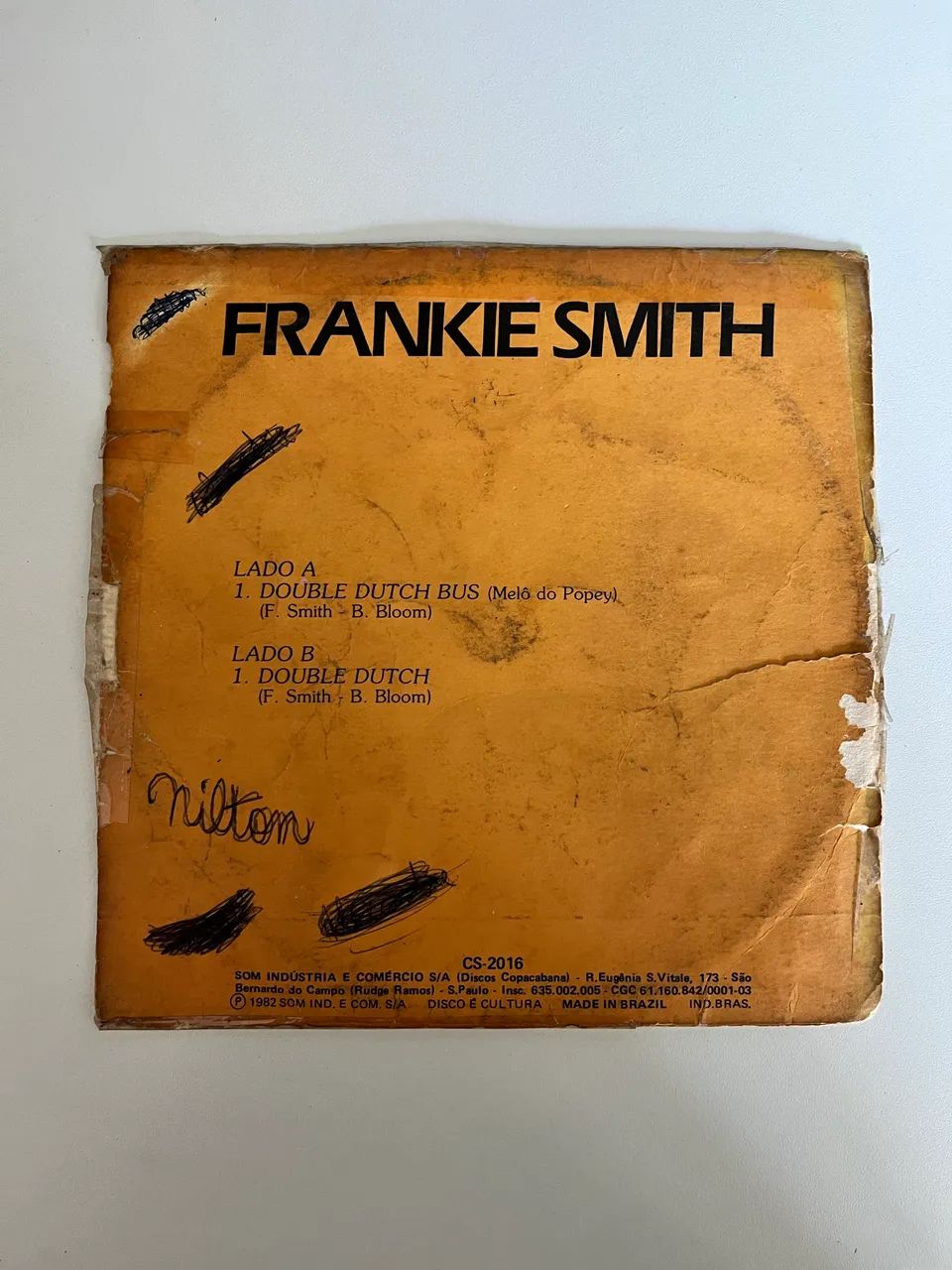 lp disco de vinil compacto Frankie Smith Children of Tomorrow - Foto 4