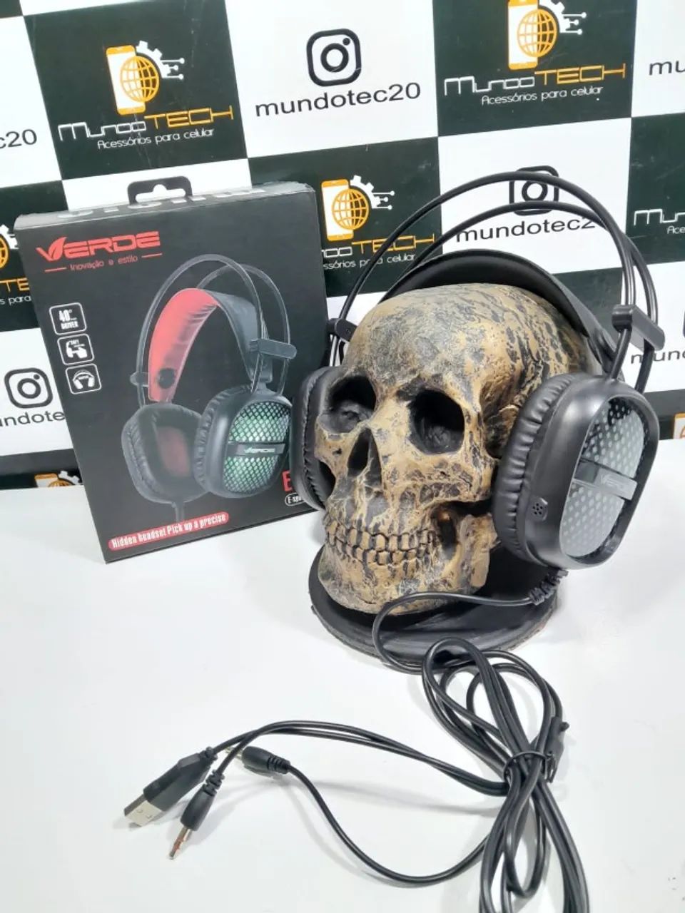 Fone Gamer Headset RGB 