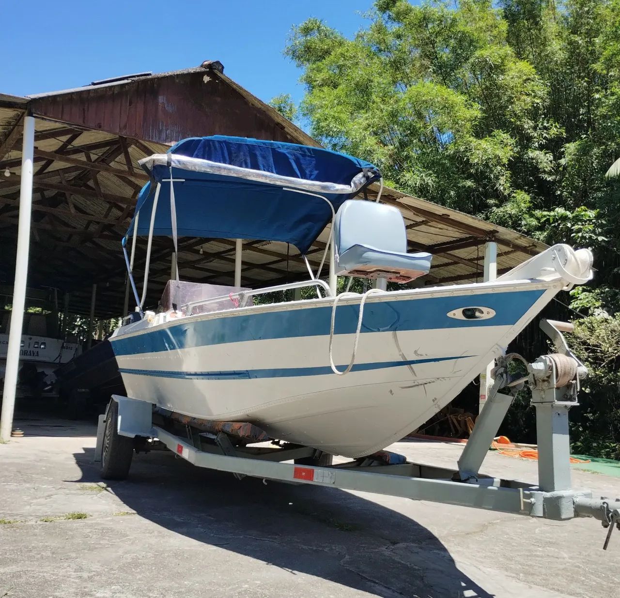 Oportunidade! Lancha Ecologia 19 Pés Motor Etech 75HP 2T - Foto 2