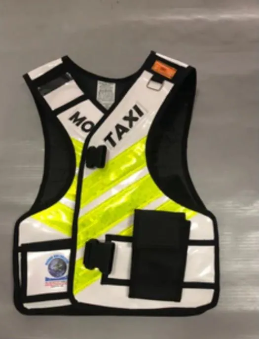 Colete Refletivo Moto Taxi