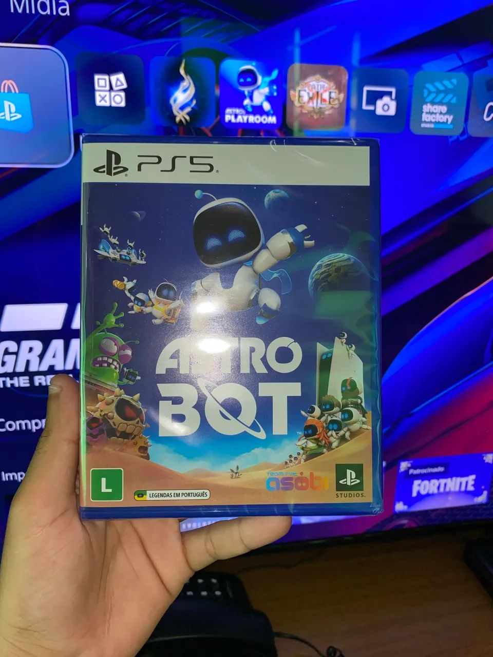 Jogo PS5 Astro Bot Lacrado no Plástico 