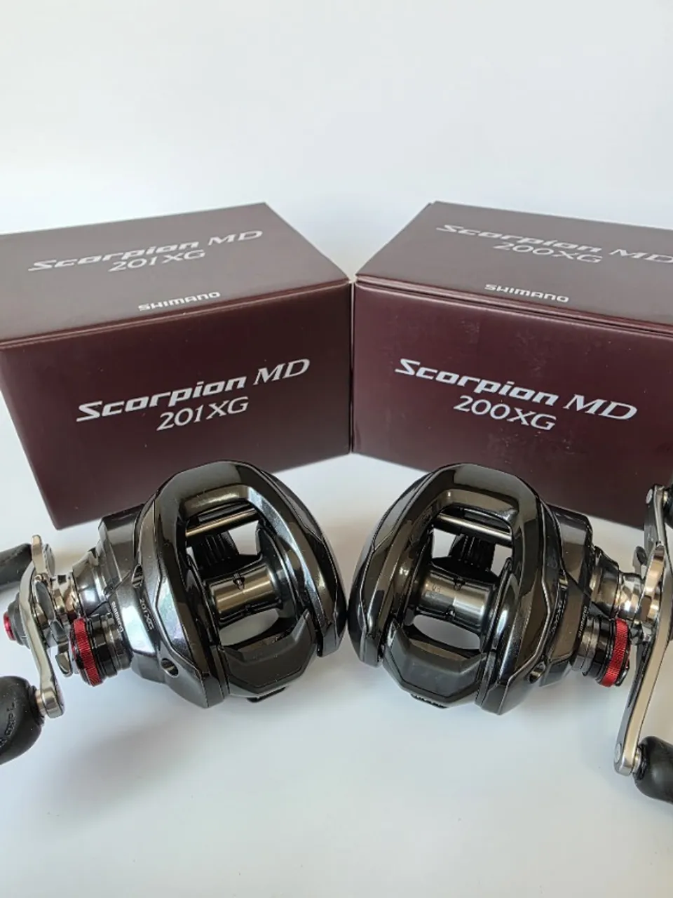 Carretilha Shimano® Scorpion MD 200/201XG - NOVAS