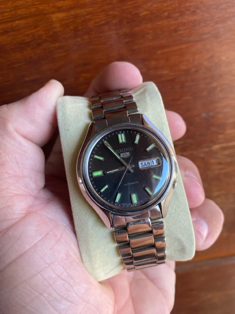 Relógio Seiko 5 Automático 6309-8230 Revisado