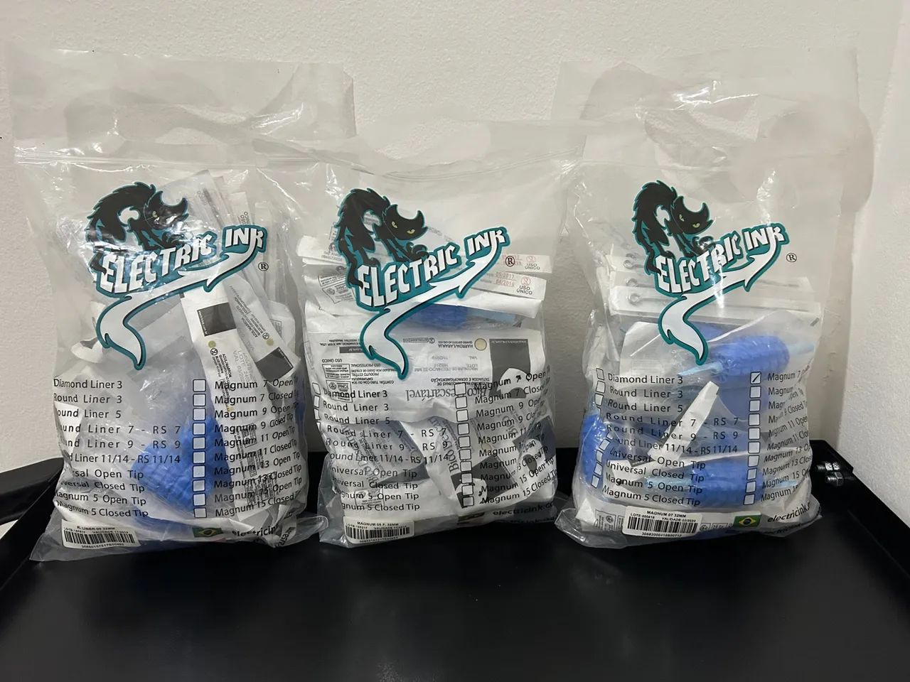 Kit de tatuagem completo Electric Ink com agulhas - Foto 4