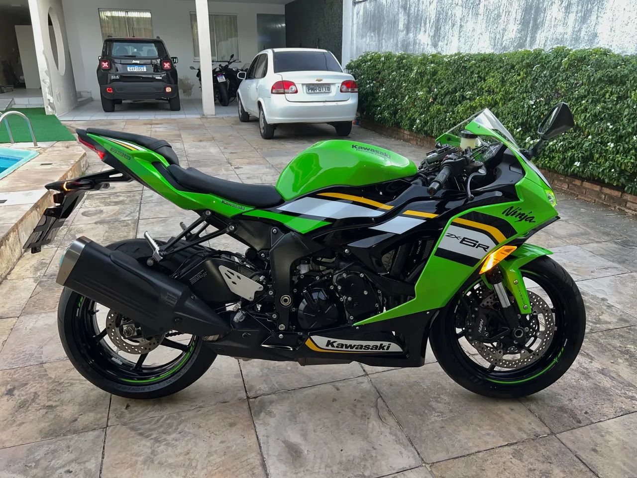 リトグラフ Ninja ZX-6R - Sampa Kawasaki