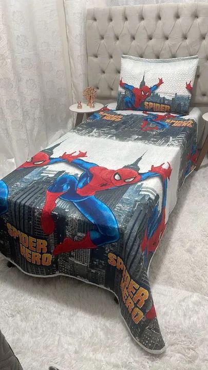 COBRE LEITO INFANTIL PERSONAGENS  - Foto 4