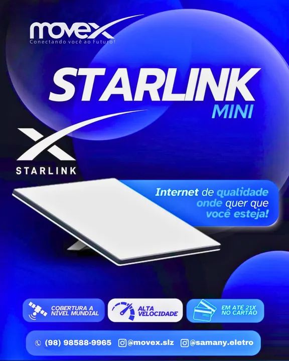 Starlink Mini - Pronta Entrega 