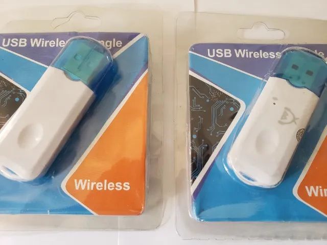 Kit 2 Receptores Adaptador Bluetooth Usb wireless Pendrive Carro Musica - Foto 2