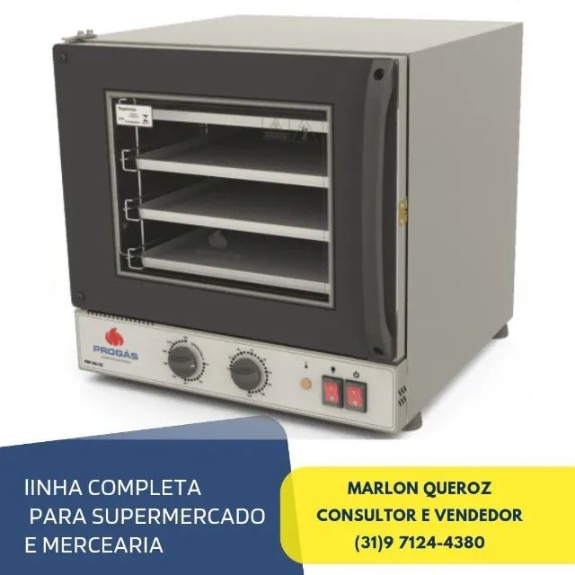 Forno Fast Oven Turbo Elétrico Progas 