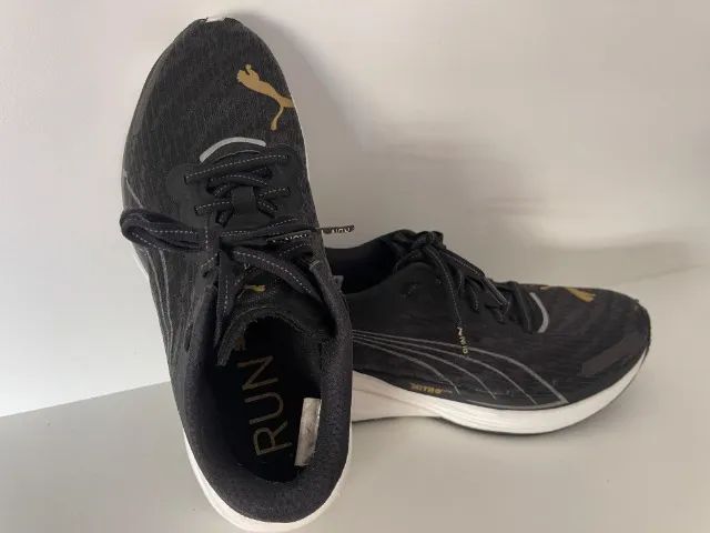 Tênis Puma Deviate Nitro 2 placa de carbono preto 36