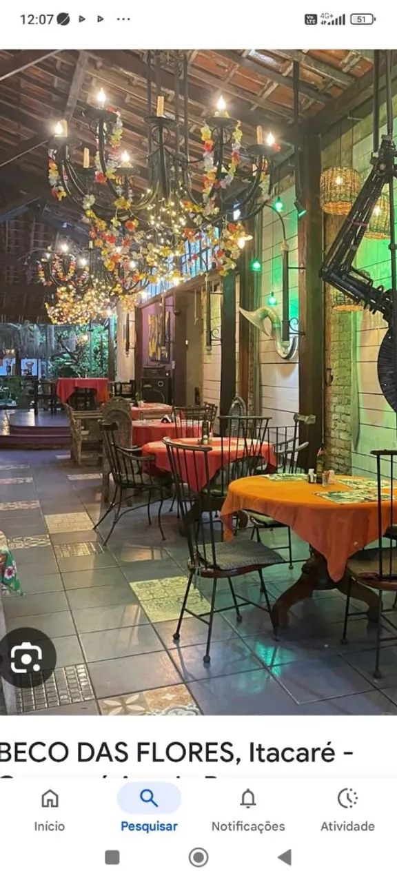 Pizzaria e Restaurante Beco das Flores, em pleno funcionamento, Itacaré - Bahia  - Foto 4