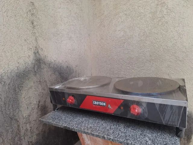 Crepeira Croydon 220 w com 2 discos - Foto 4