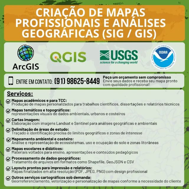Elaboração de Mapas Profissionais e Análises Geográficas (SIG / GIS) - Foto 2