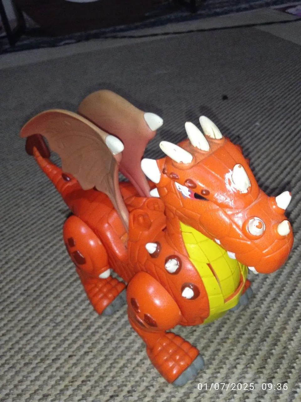 Dinossauro Dragão da Mattel - 2007 - Foto 4