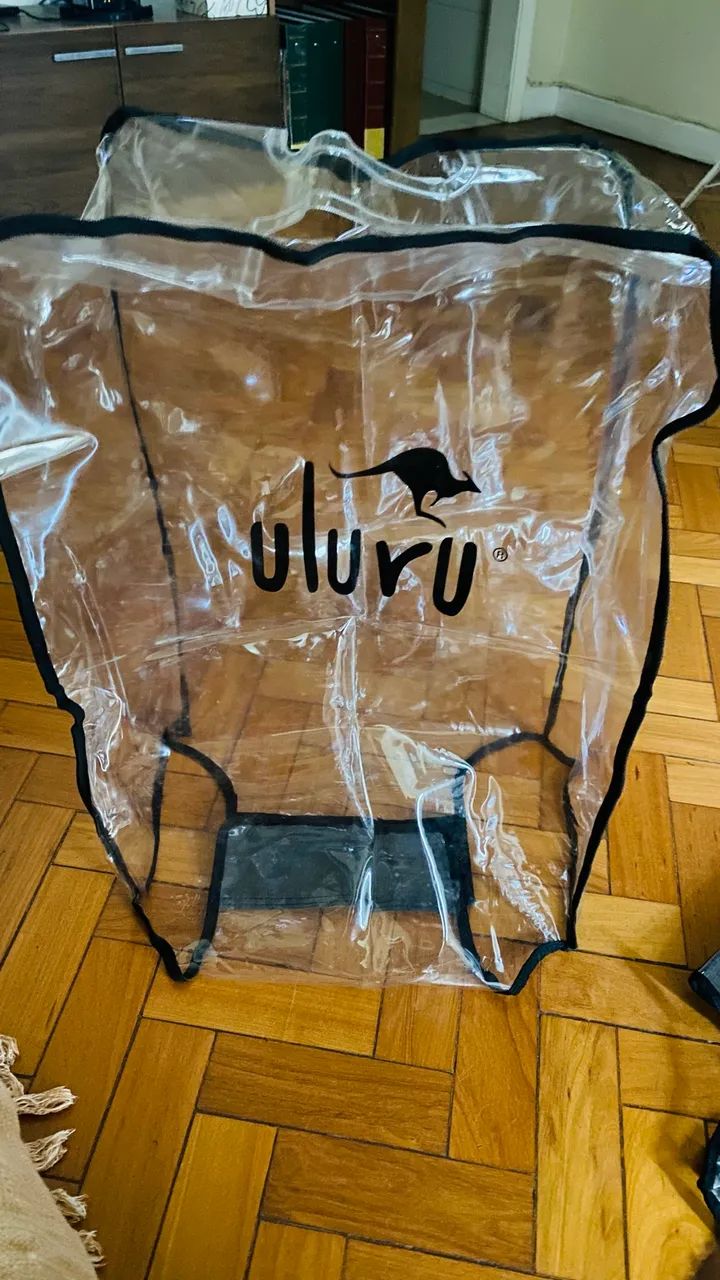 Duas Capas De Mala Protetora Grande Transparente - Uluru NOVAS - Foto 4