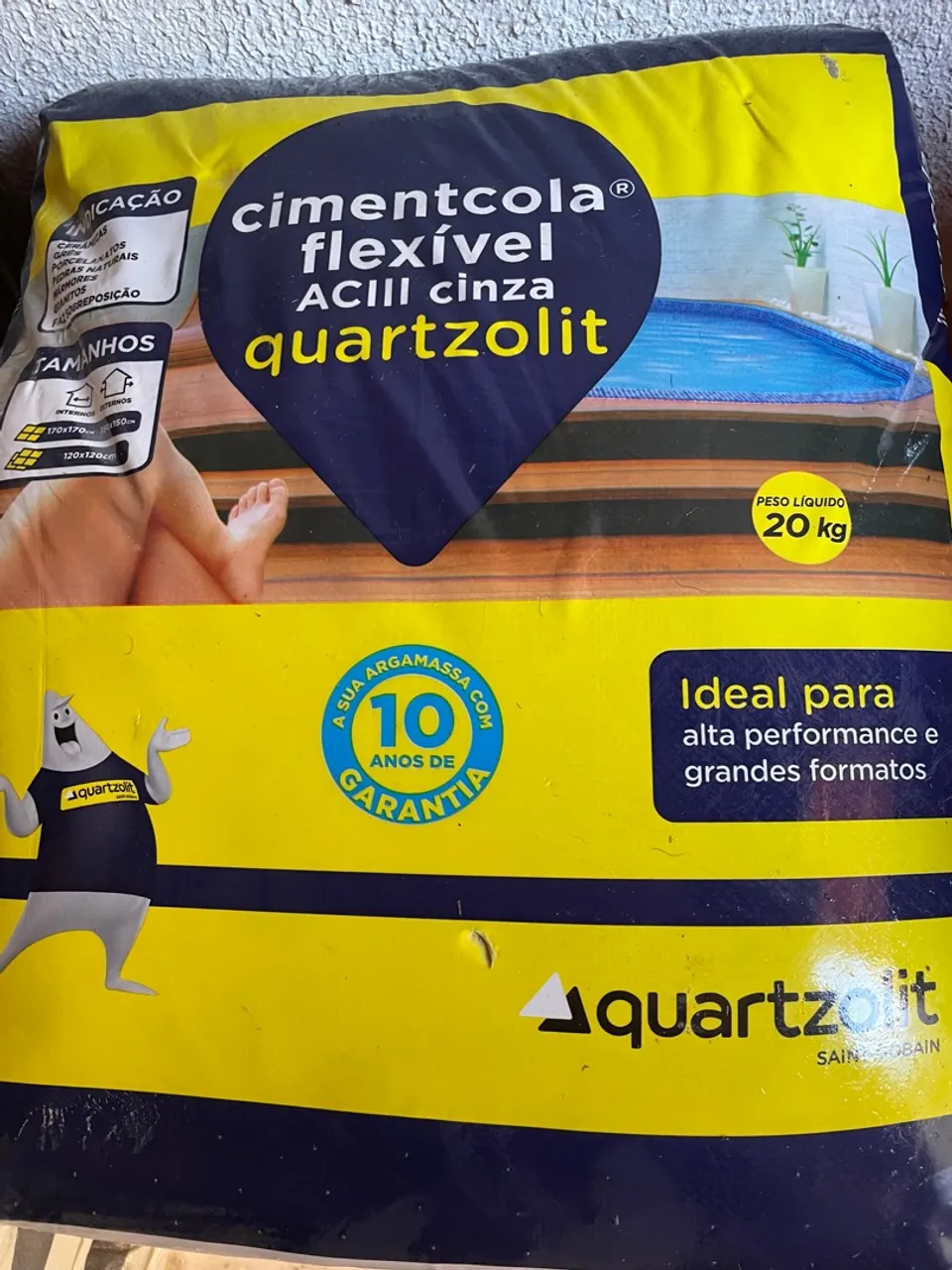 Argamassa para porcelanato