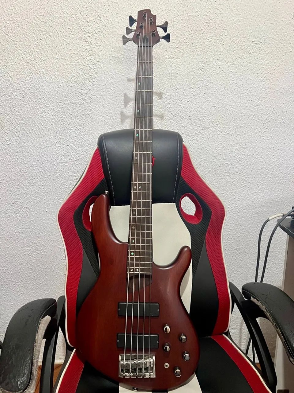 Baixo 5 cordas Cort B5 Plus Mahogany - Foto 3