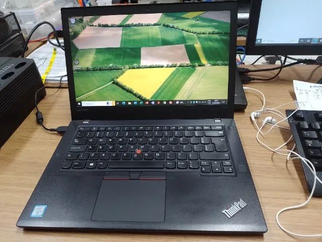 Notebook Lenovo Thinkpad T470 Core I5 256gb Ssd + 4gb Preto usado - Foto 4