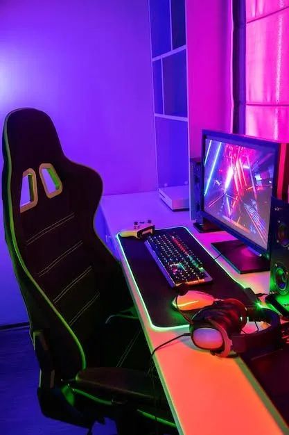 Setup para jogos (pc gamer)