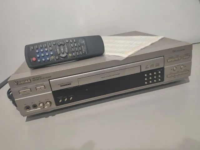 Karaokê Videokê Raf Modelo VMP 9000. Controle Remoto Original. Funcionando 100% - Foto 2