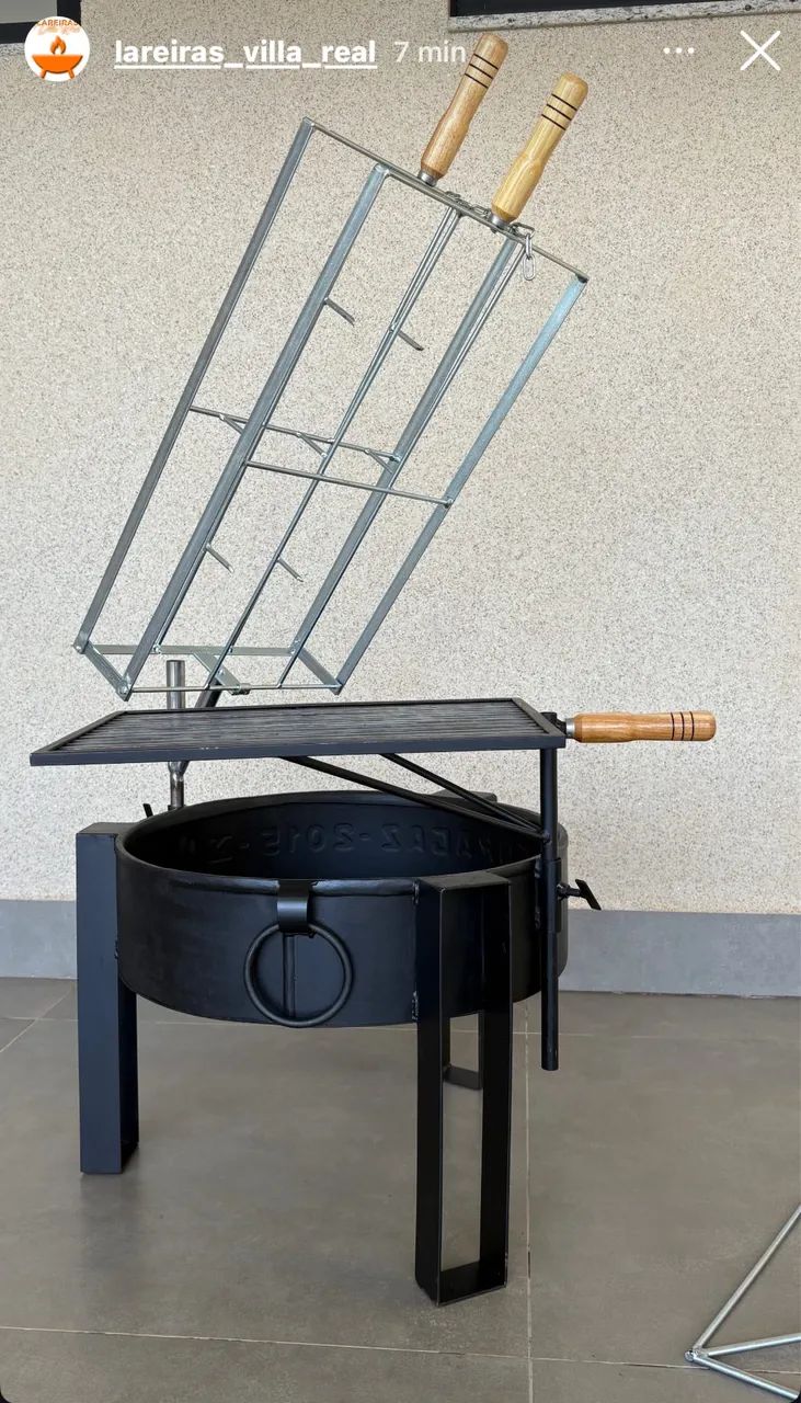 Churrasqueira, fogo de chão, lareira, costelão, costela - Foto 2