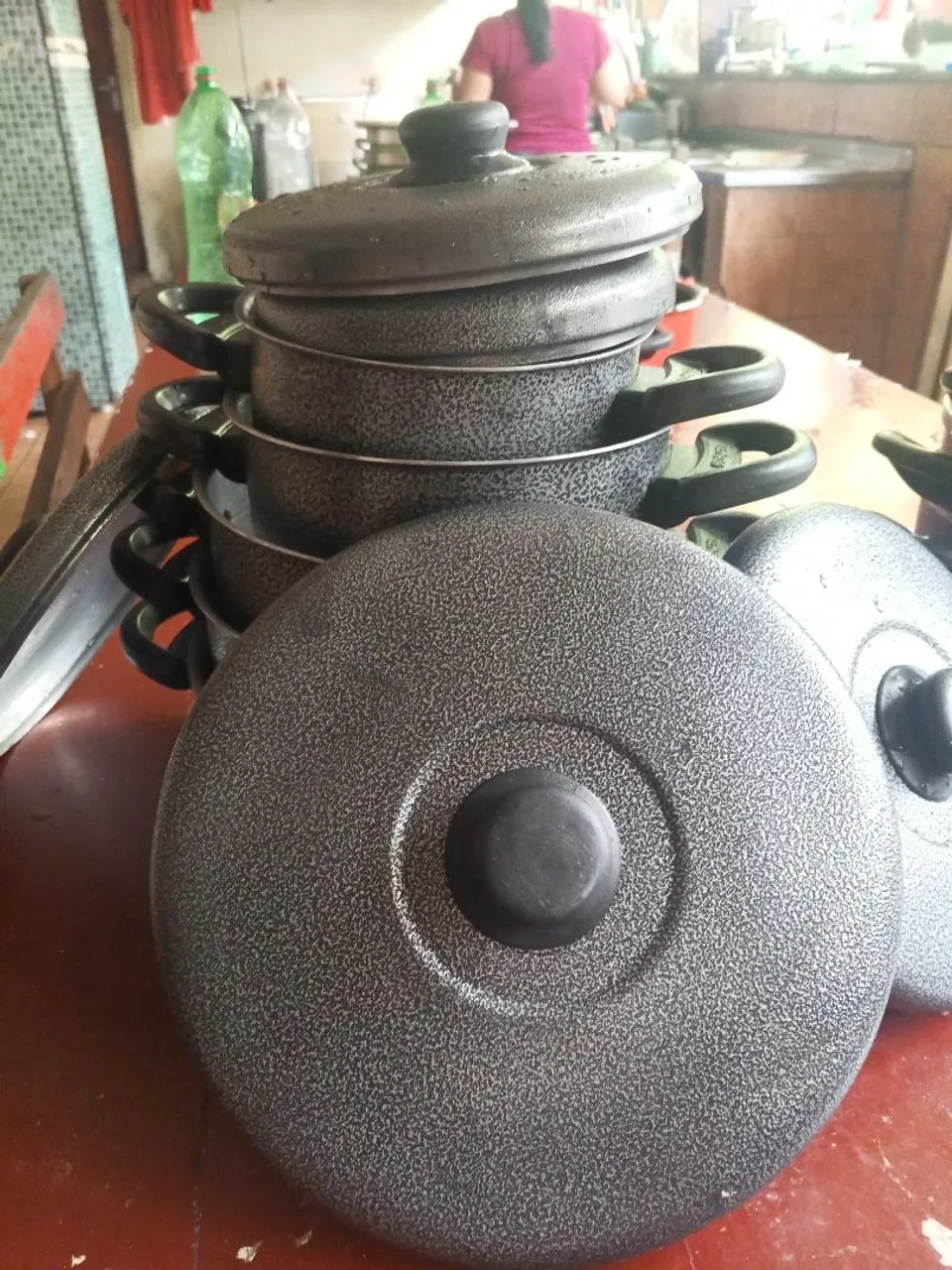 Conjunto de panelas antiaderentes