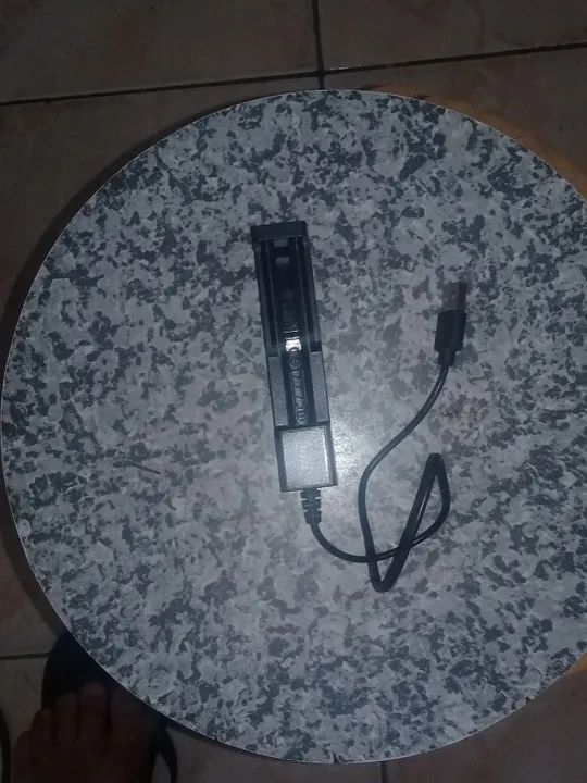 carregador de bateria  para maquina cortar cabelo portatil  cabo usb 