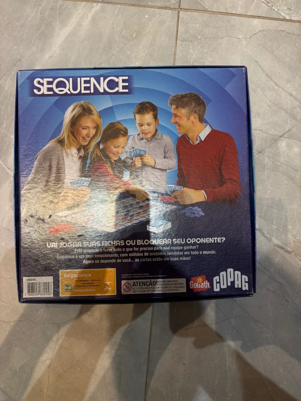 Jogo de tabuleiro Sequence-Copag - Foto 2