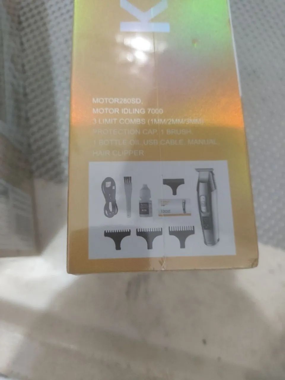 Barbeador elétrico e máquina shaver conjunto - Foto 3