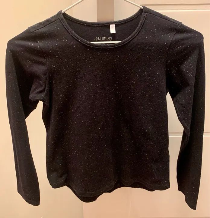 Blusa infantil manga longa menina - tamanho 10