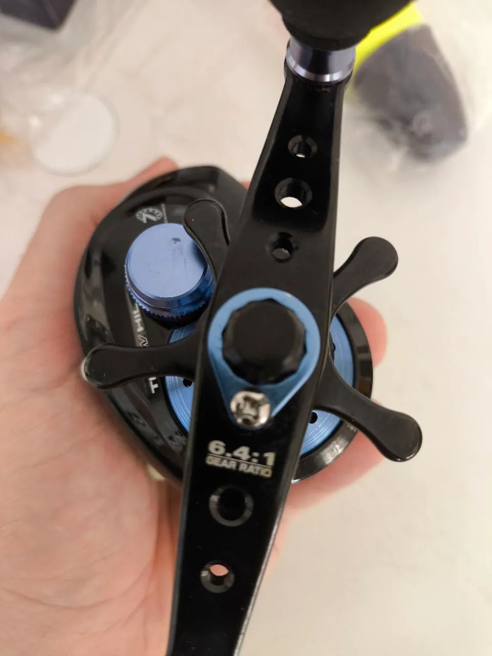 Kit Pesca - carretilha, linha e iscas - Foto 5