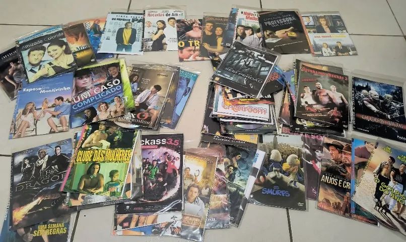 Lote com +/- 190 filmes em DVD - Desapego negociável - Foto 2