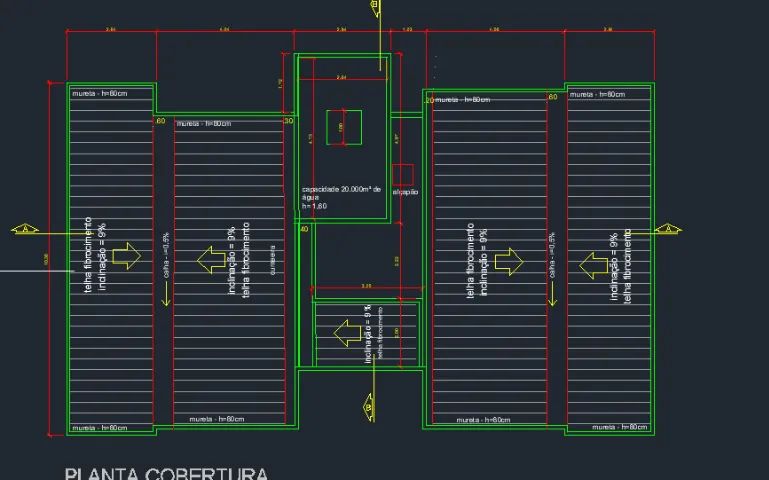 Planta Baixa, cortes - Projetos em autocad - Foto 5