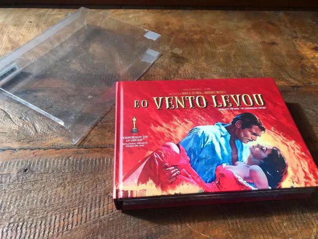 Box DVD E o Vento Levou 70 anos 5 discos