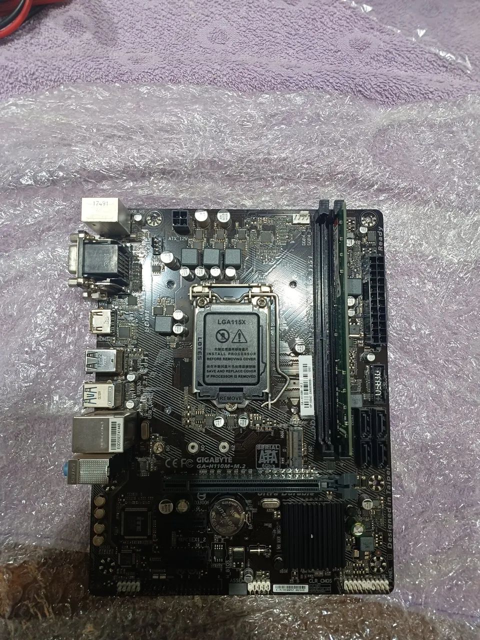Placa mãe Gigabyte GA-H110M-M.2