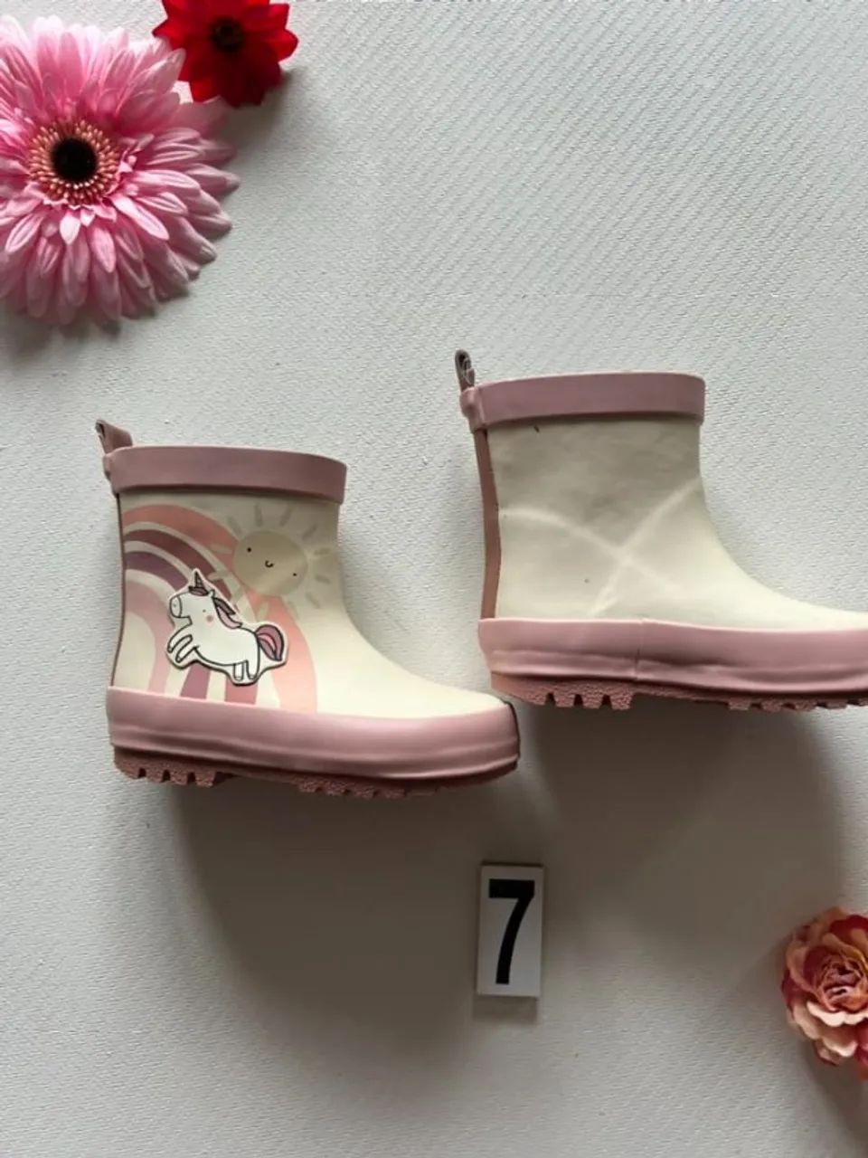 Galocha Asda 15 cm de sola numero 25
