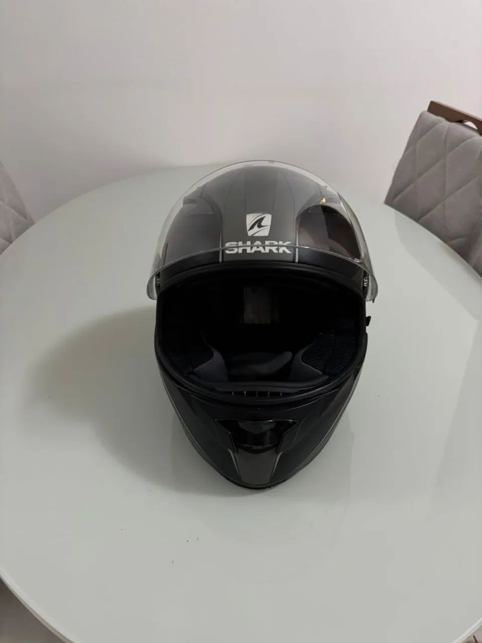 Capacete shark vision semi novo  - Foto 6