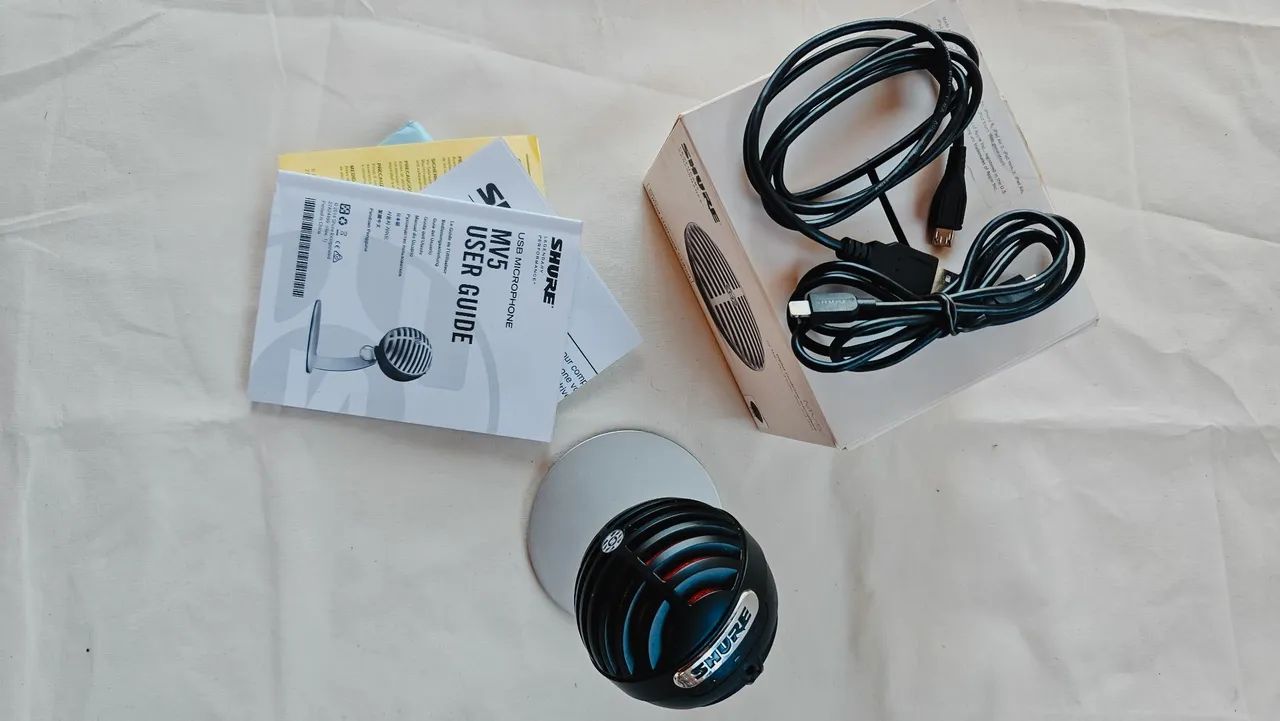 Microfone Condensador Shure MV5 - Foto 3