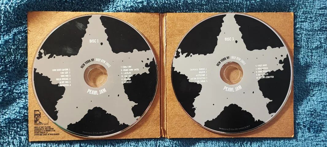 CD Pearl Jam - North America 2003: New York 08th July 2003 (2 CD