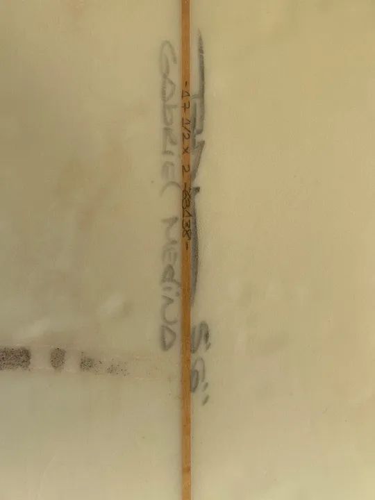 Prancha Autografada por Gabriel Medina e Ricardo Martins - Edição Exclusiva Volcom 5?6? - Foto 2