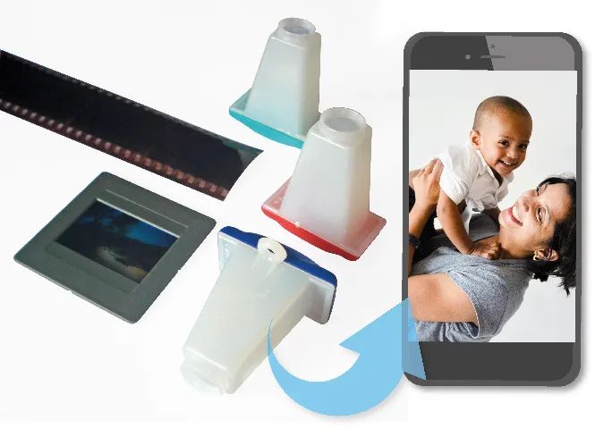 Digitalização de Negativos, Monóculos, Slides e Fotos (Scanner)