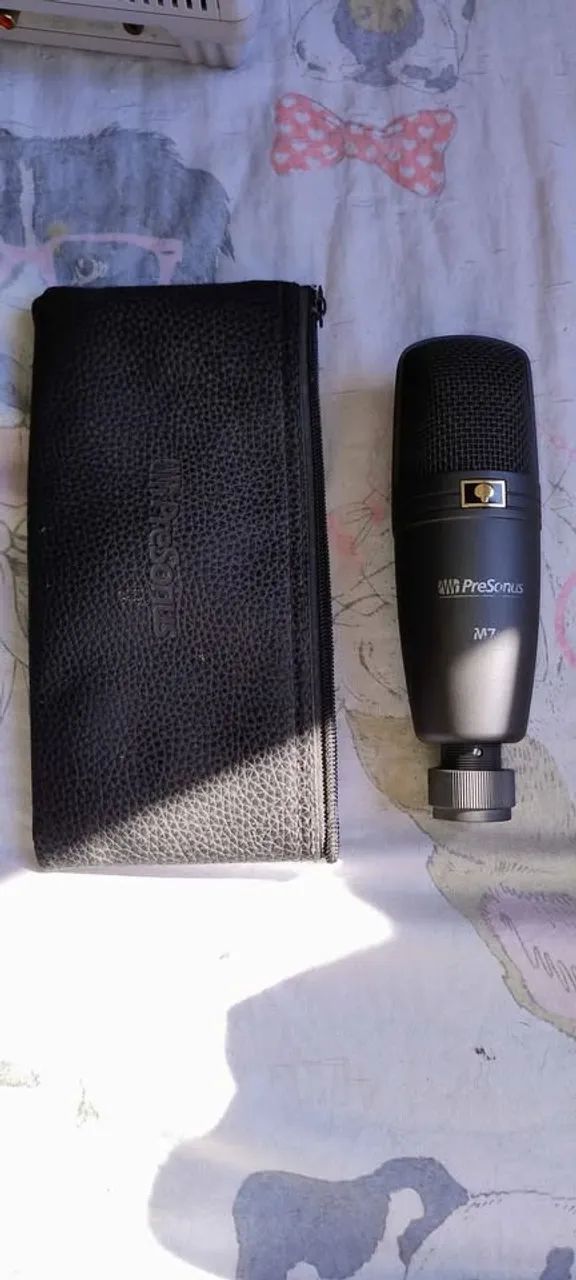 Microfone Condensador Pre Sonus M7 Estúdio Home Studio