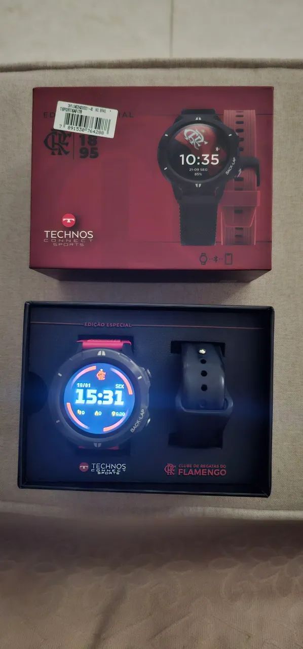 Smartwatch Technnos Flamengo. - Foto 3