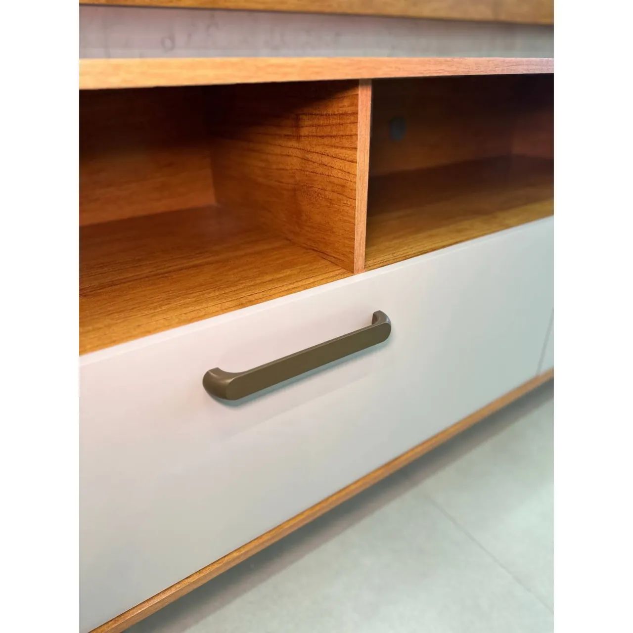 Rack com Painel Cristal para Tvs até 70" e Led- Entrega Rápida - Foto 2